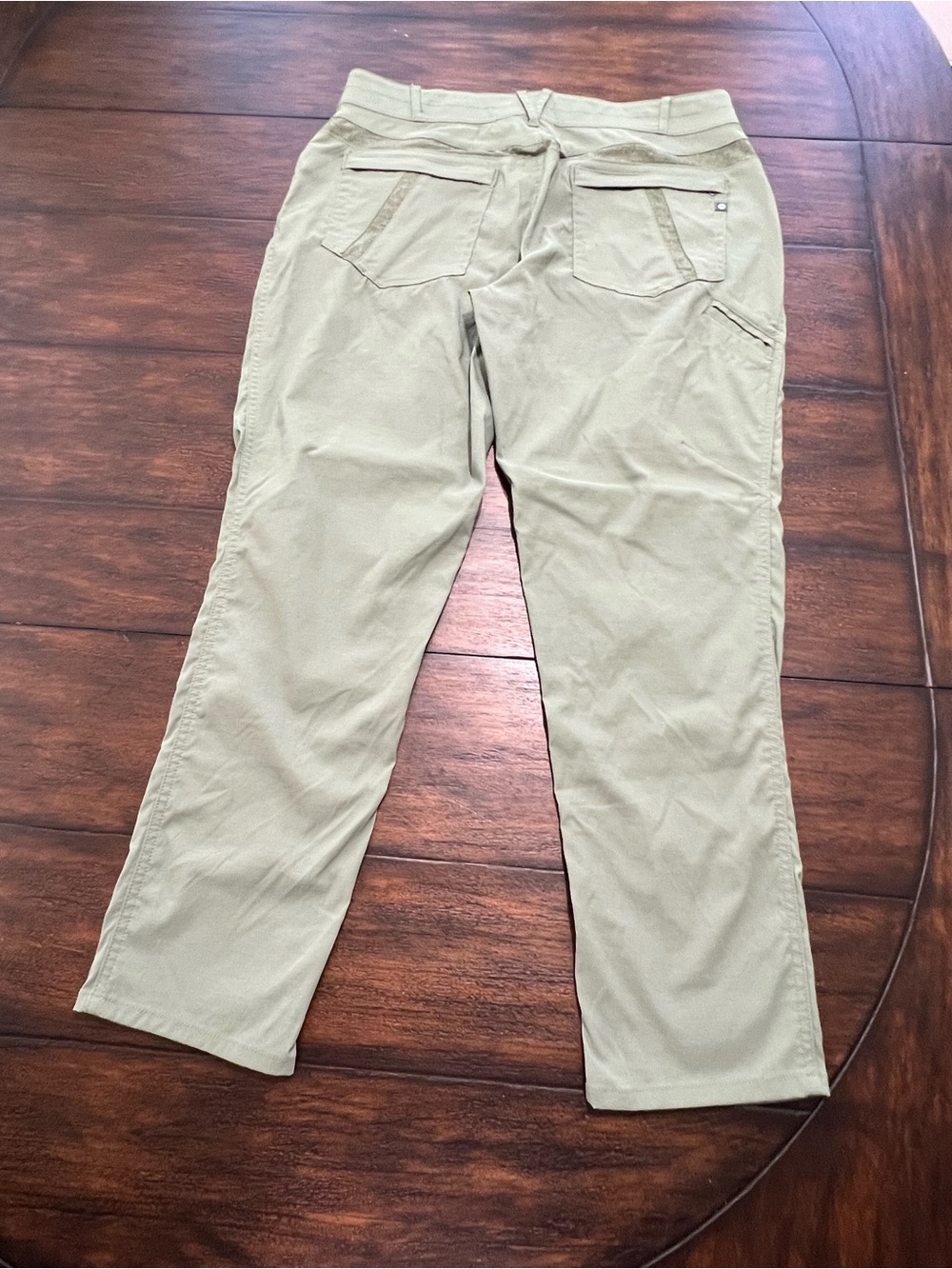 Marmot Women’s Pants Green Ankle Skinny Casual Outdoor Hiking Pockets Size 10 - Picture 2 of 12